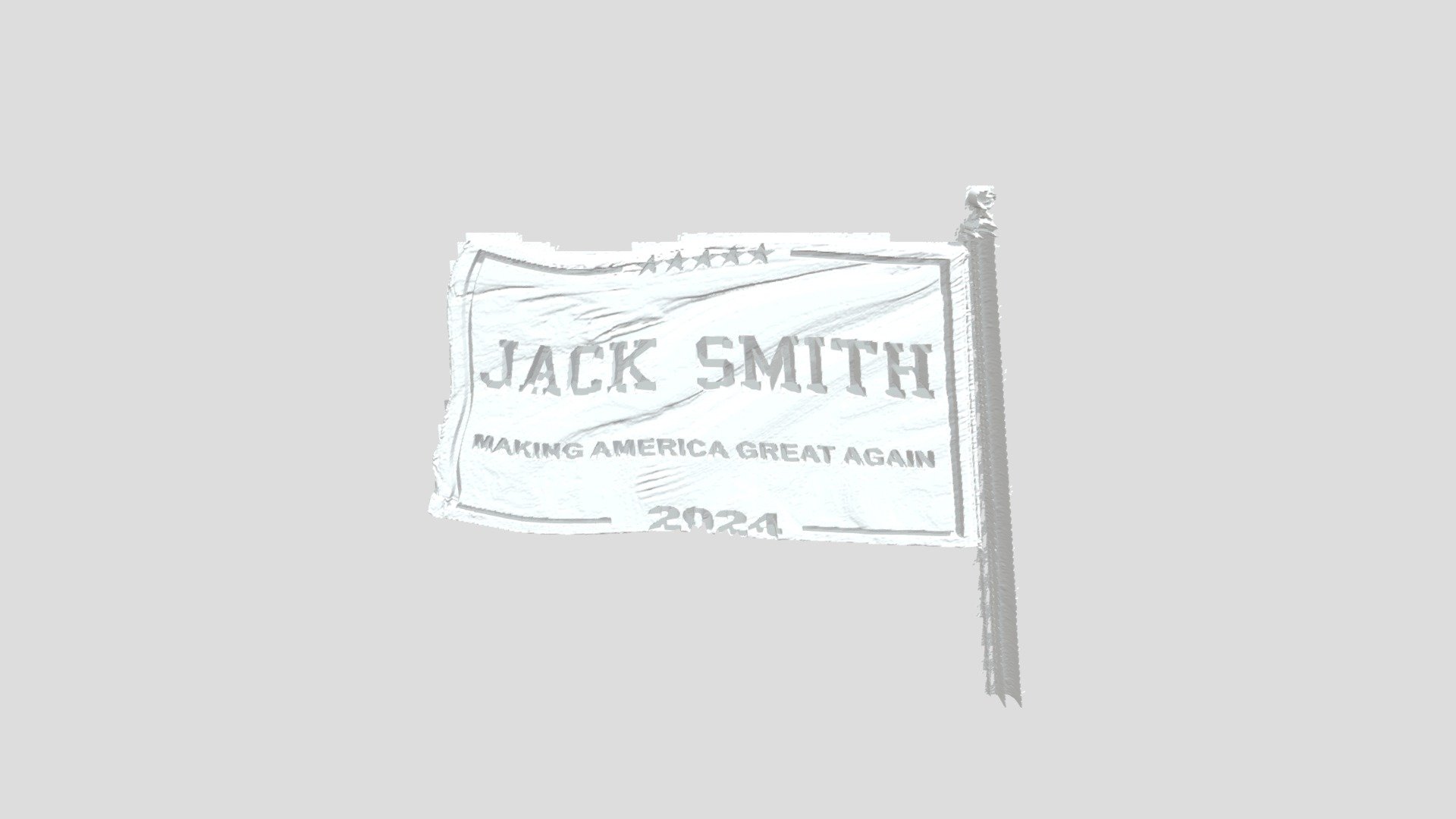 Jack Smith Making America Great Again Flag - Rockatee