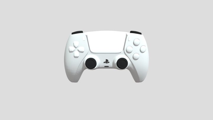 Sony-playstation-5-dualsense-controller 3D Model