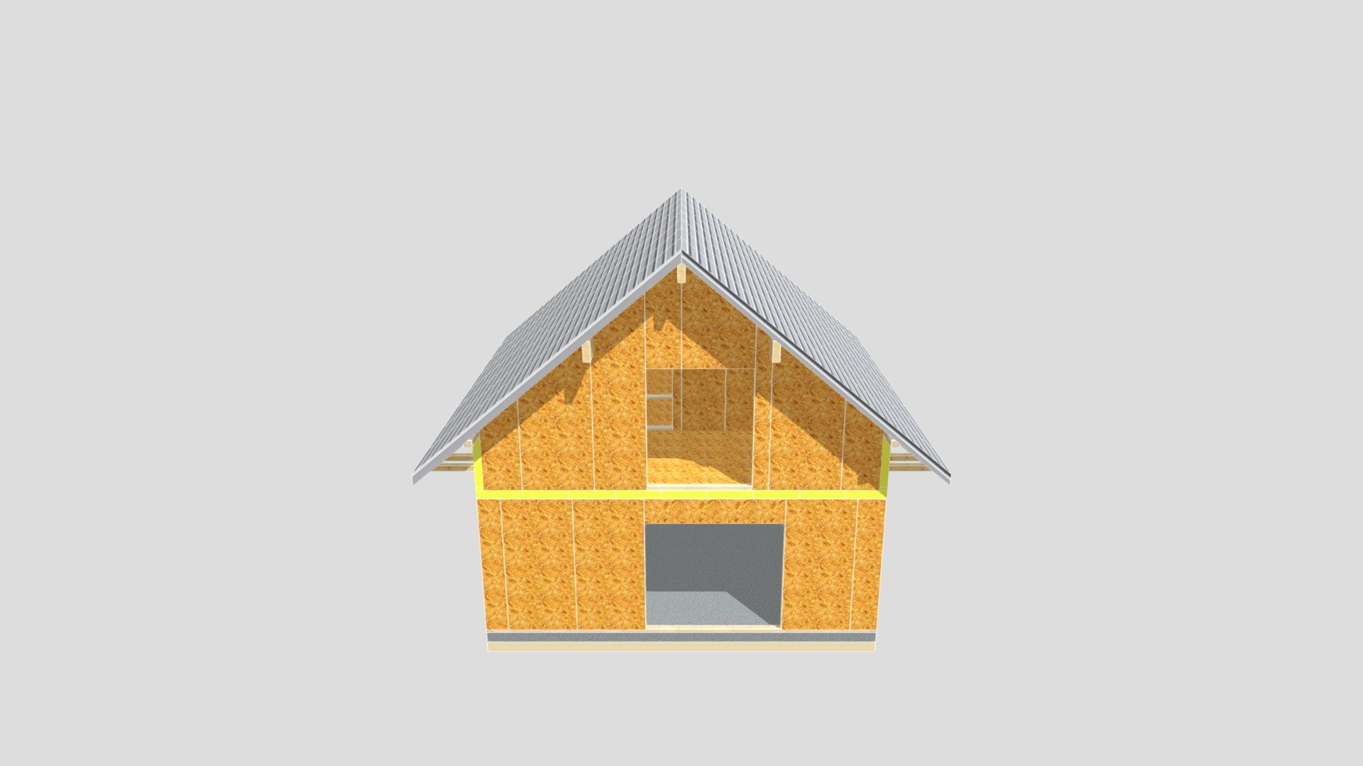 Steklno - model 3D