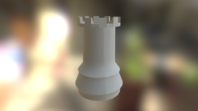 Cruz- Chess Piece 3D Model