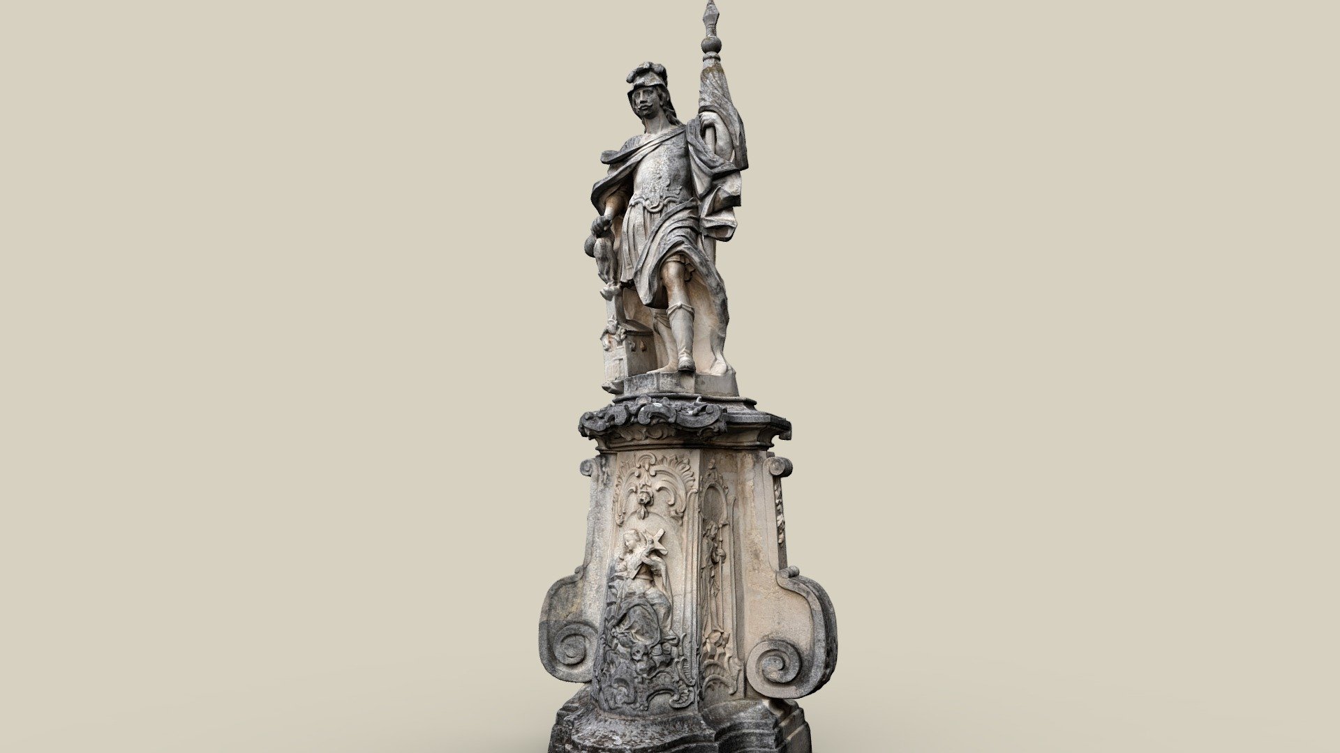 Hl. Florian — Sketchfab embed 3D viewer