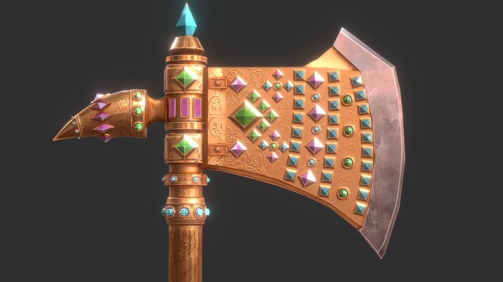 Axe of the Dwarvish Lords 3D Model