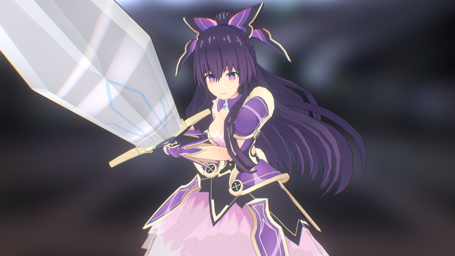 ArtStation - Tohka Yatogami 夜刀神 十香 - Date A Live デート・ア