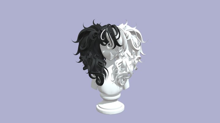 Lovette Pigtails 3D Model