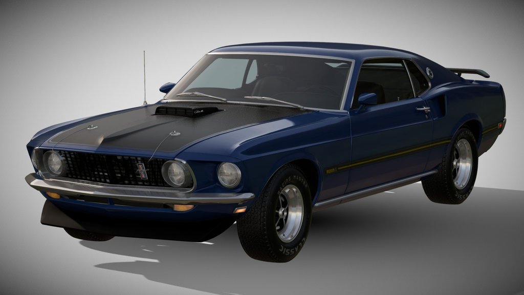 1969 Ford Mustang Mach-1 428 Cobra Jet