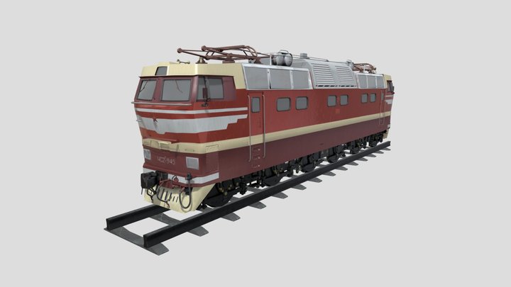 Локомотив 3D Model