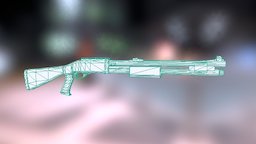 Remington 870 3D Model