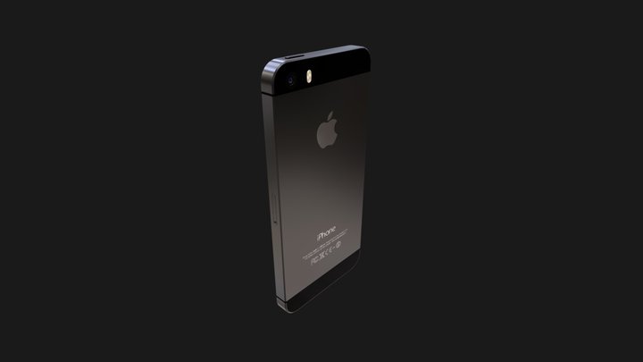 iPhone 5S 3D Model