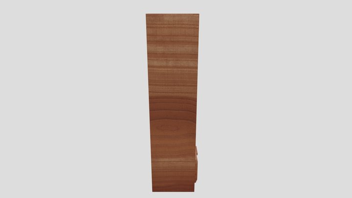 Bookshelf 3D Model