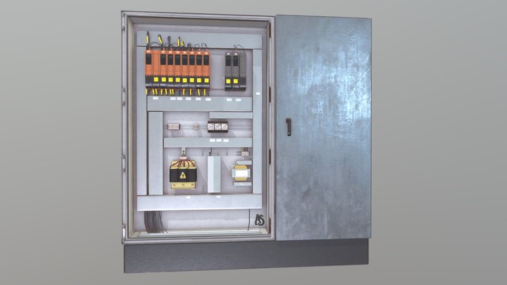 Electric Box 3D Model