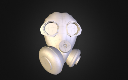 Gas Mask WIP 3D Model