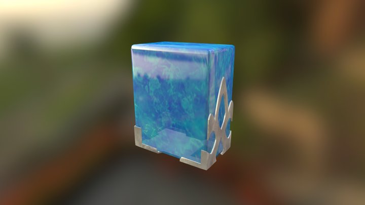 Teleporting Crystal 3D Model