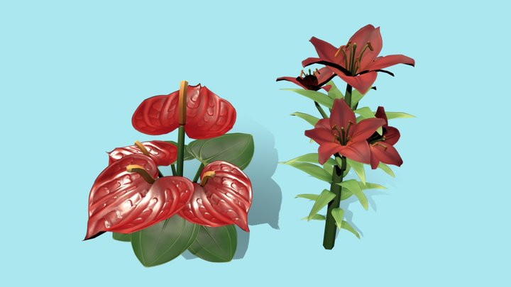 Foliage Tests 3D Model