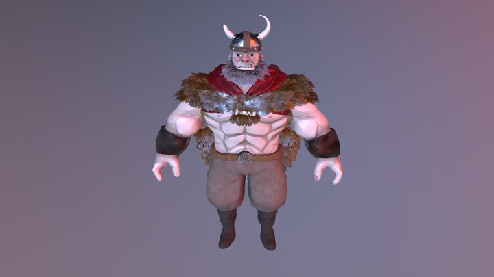 3D Modeling and Surfacing Final: Viking 3D Model