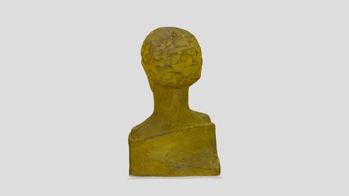 Otto Freundlich, Frauenbüste, 1910 3D Model