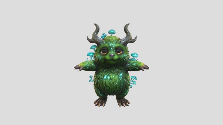 Glowshroom Norn – Modello 3D gratuito STL