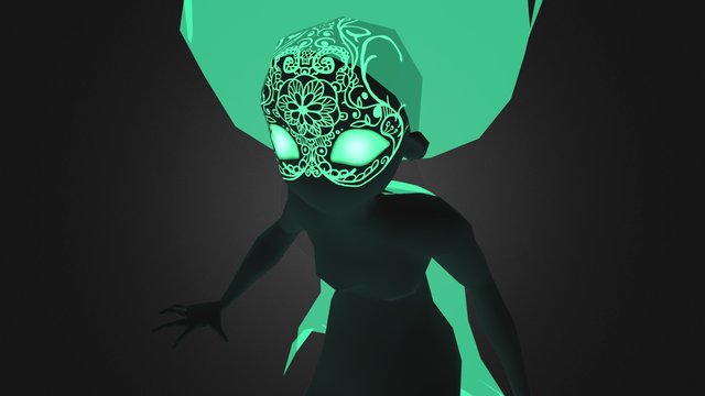 Angry Karina Сharacter 3D Model