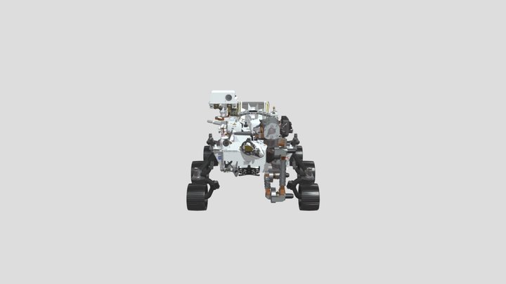 NASA Rover 3D Model