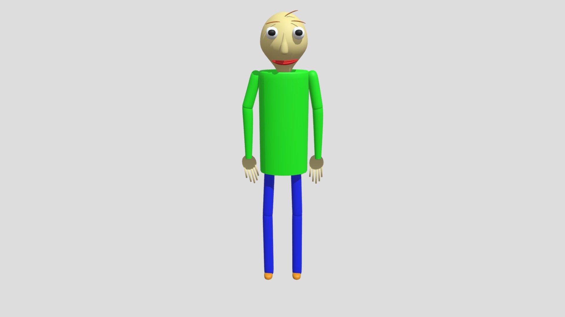 Baldi Model - Download Free 3D model by BaldiMaker3000 (@cowboyjack806 ...