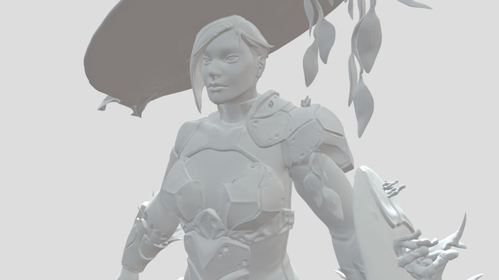 GART120 Tank Sea Witch 3D Model