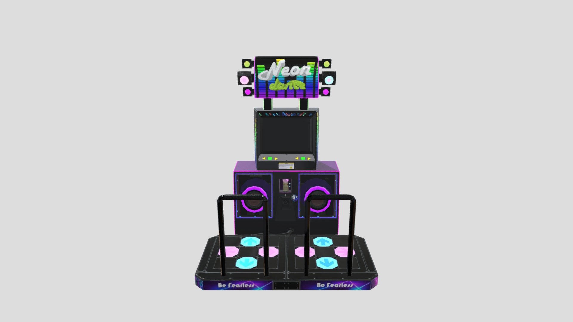 Pump It Up - Dance Machine - New version - 3D model by