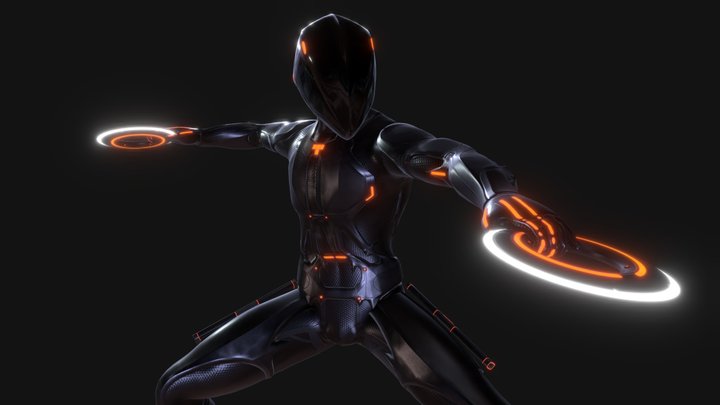 Rinzler - Tron: Legacy 3D Model