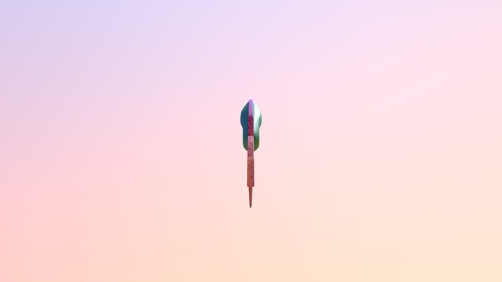 Gut Knife | Coral 3D Model