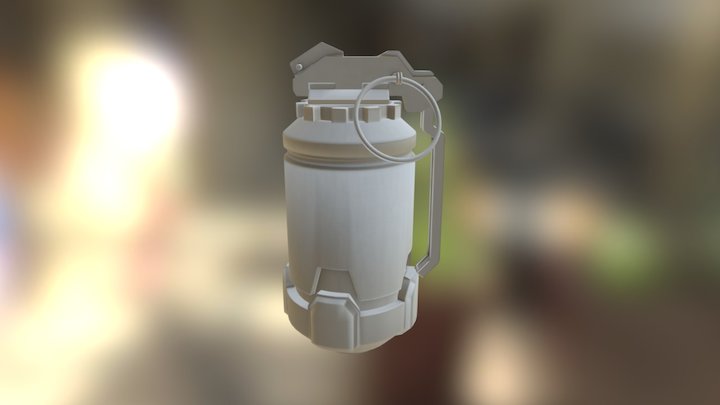 Grenade 3D Model 3D Model