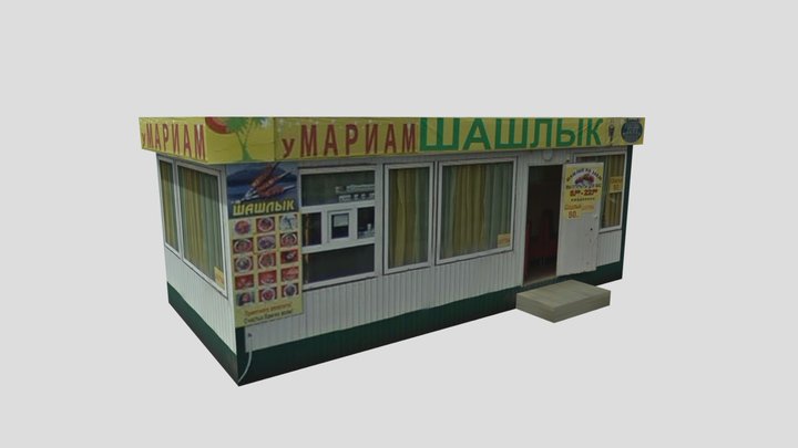 Shashlik shop 3D Model