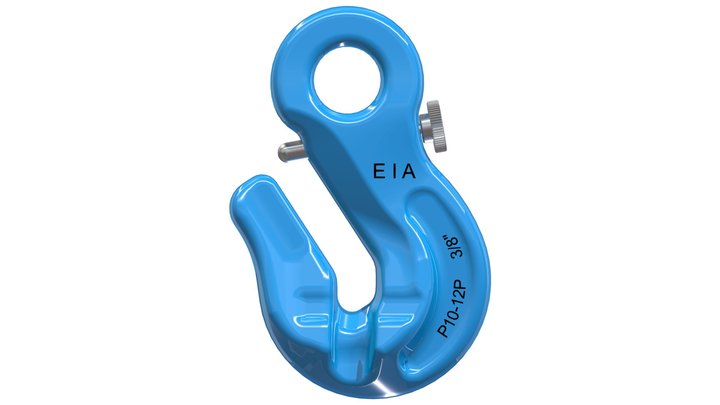 pewag PS G12 Plus grab hook with safety pin 3D Model