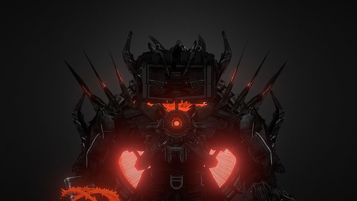 Watchman Of Doom Redesign 3D Model