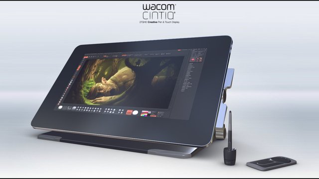Wacom Cintiq 27QHD 3D Model