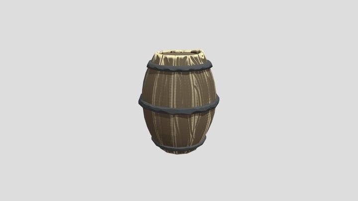 Beer barrel 3D Model