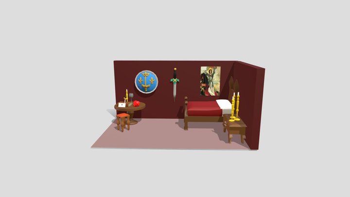 fbx habitacion_ 3D Model