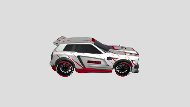 Rocket league x DIVIZON [ Fennec Away ] 3D Model