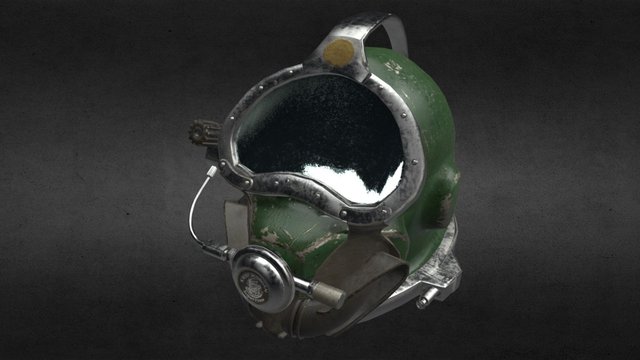 kirby morgan 37 diving helmet 3D Model