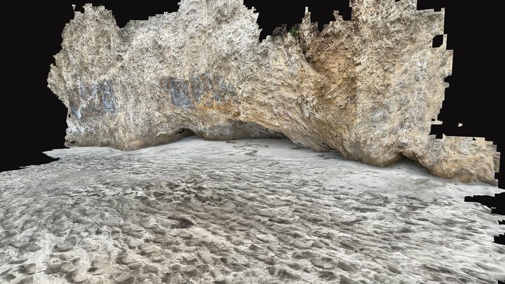 El Matador beach rock wall iPhone lidar scan – Kostenloses 3D-Modell STL