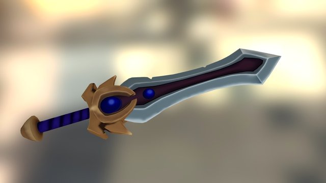 Garen_Sword_001 3D Model