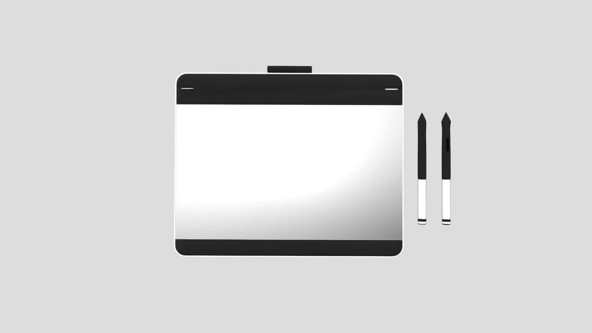 drawing tablet 3d model