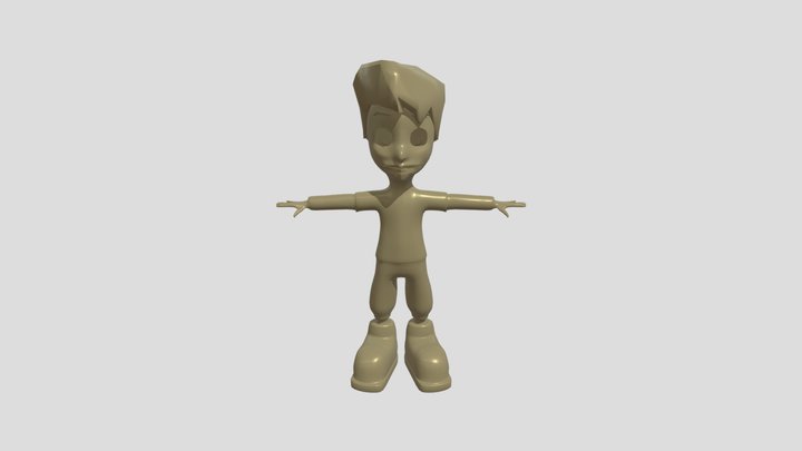 Sprite-character 3D models - Sketchfab