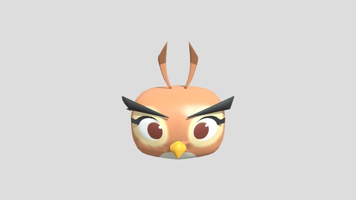 Dahlia (Angry Birds Stella) 3D Model