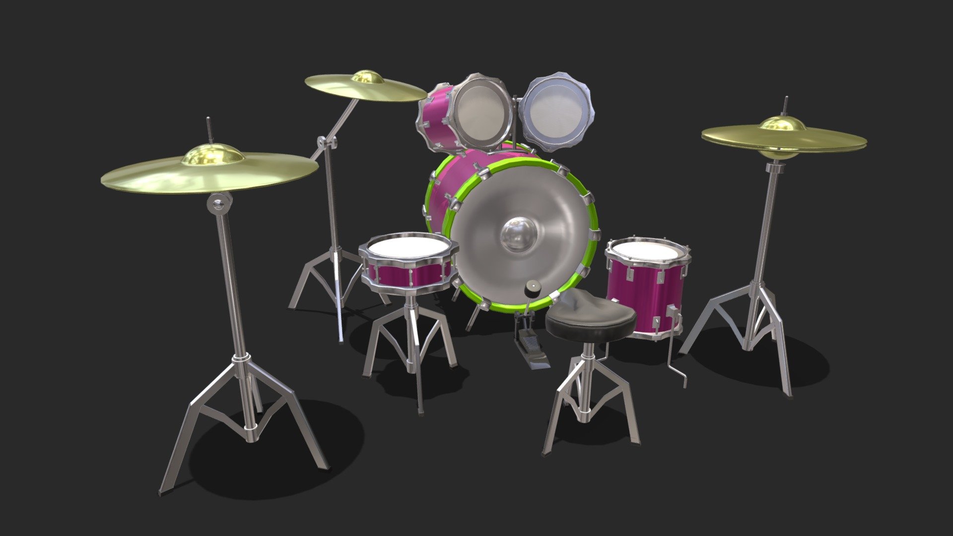 drum - Buy Royalty Free 3D model by ostrich (@gohean33) [67af081 ...