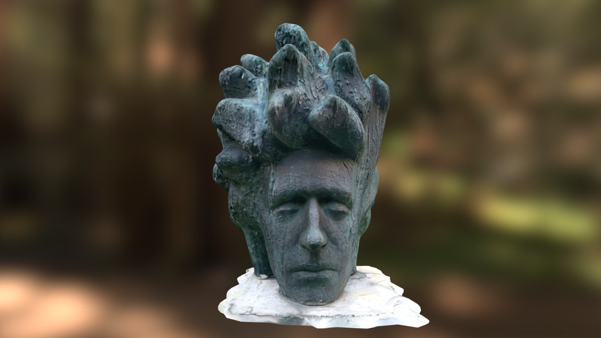 Grindberg's Portrait - 3D scanned