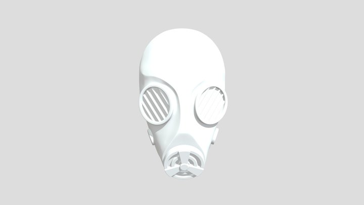 Vector gasmask from Resident Evil 3D Model