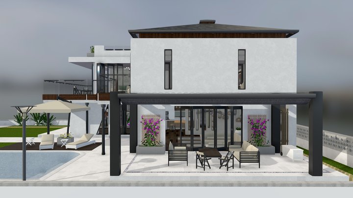 Villa - Modern House With Pool - 1 Bedroom