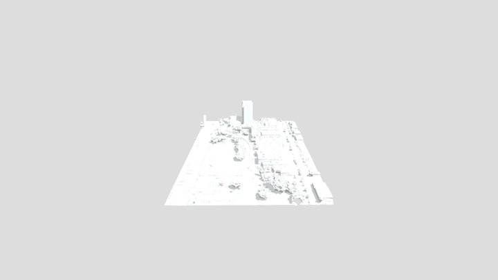 FIEA (Google Maps Data to Blender) 3D Model