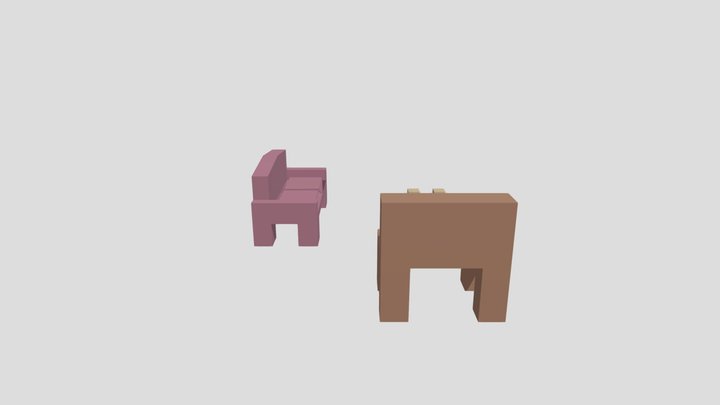 FurnitureMcAfee 3D Model