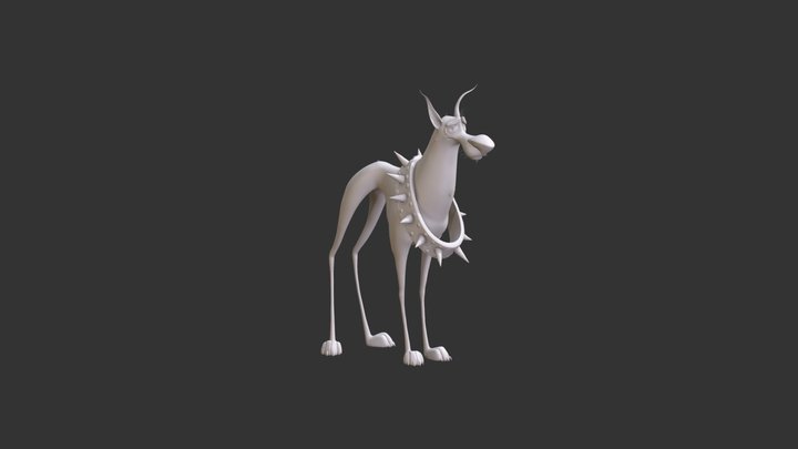 Doggo Sculpt 3D Model