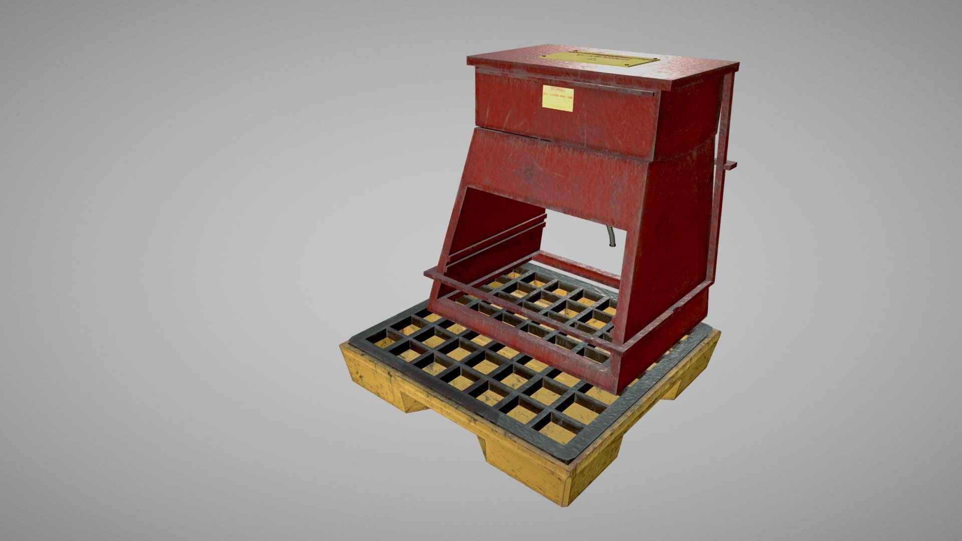 Self-Closing Rinse Tank