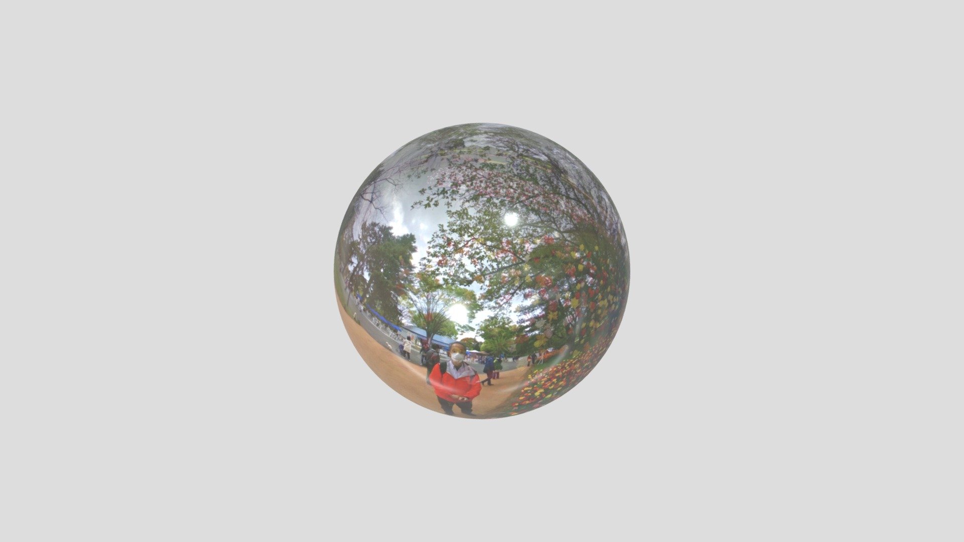 panoAR_昭和記念公園にて